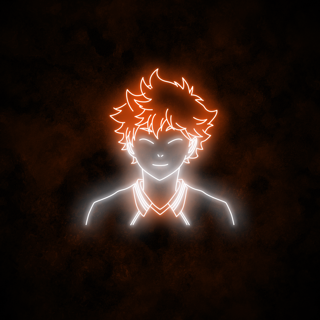 "Shoyo Hinata" Neon Sign