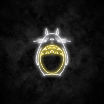 "Totoro" Neon Sign