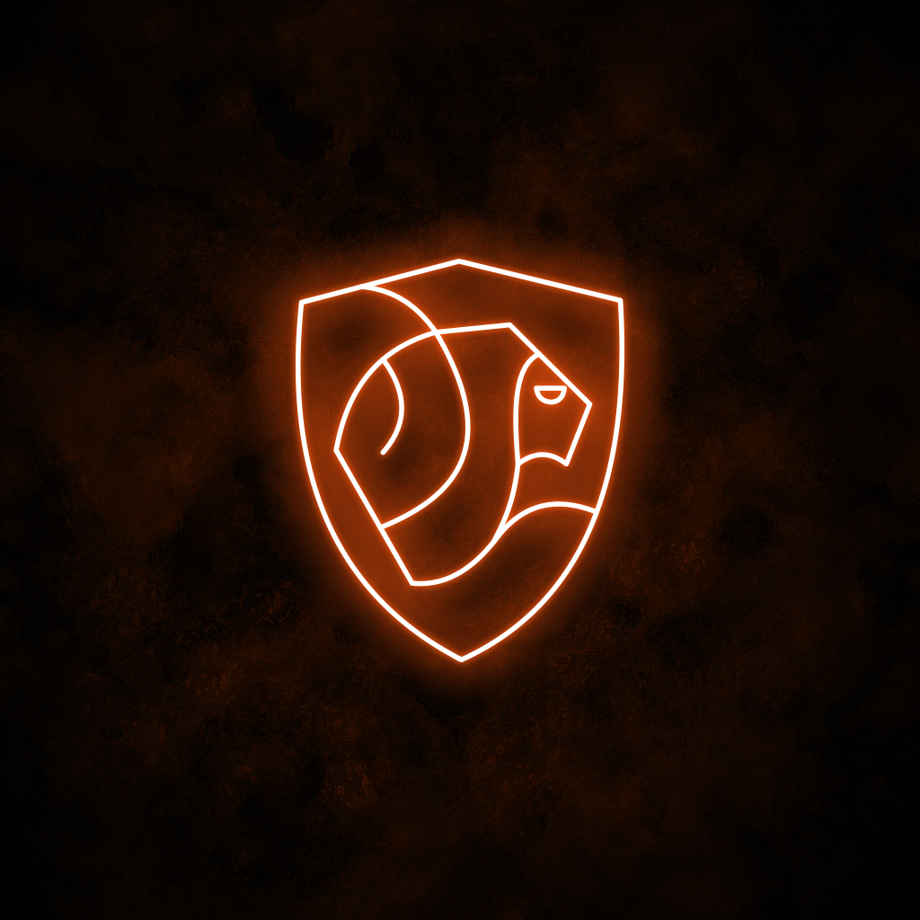 "Gryffindor House" Neon Sign