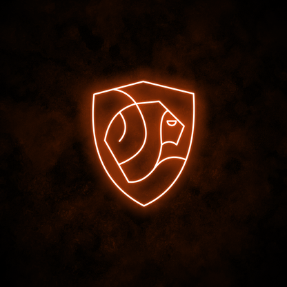 "Gryffindor House" Neon Sign