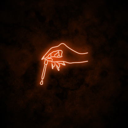 "Droplet" Neon Sign