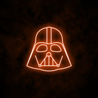 "Darth Vader" Neon Sign