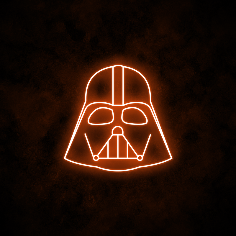"Darth Vader" Neon Sign