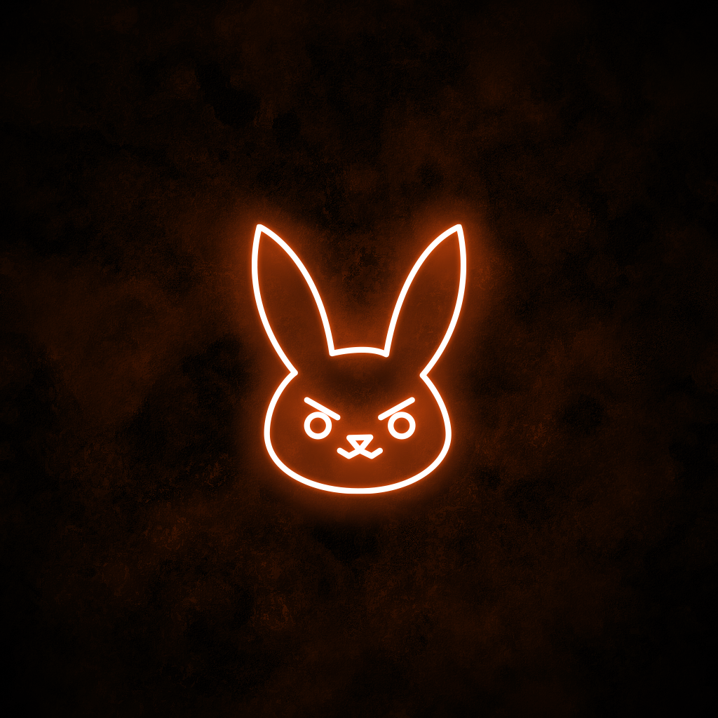 "D.Va Bunny" Neon Sign