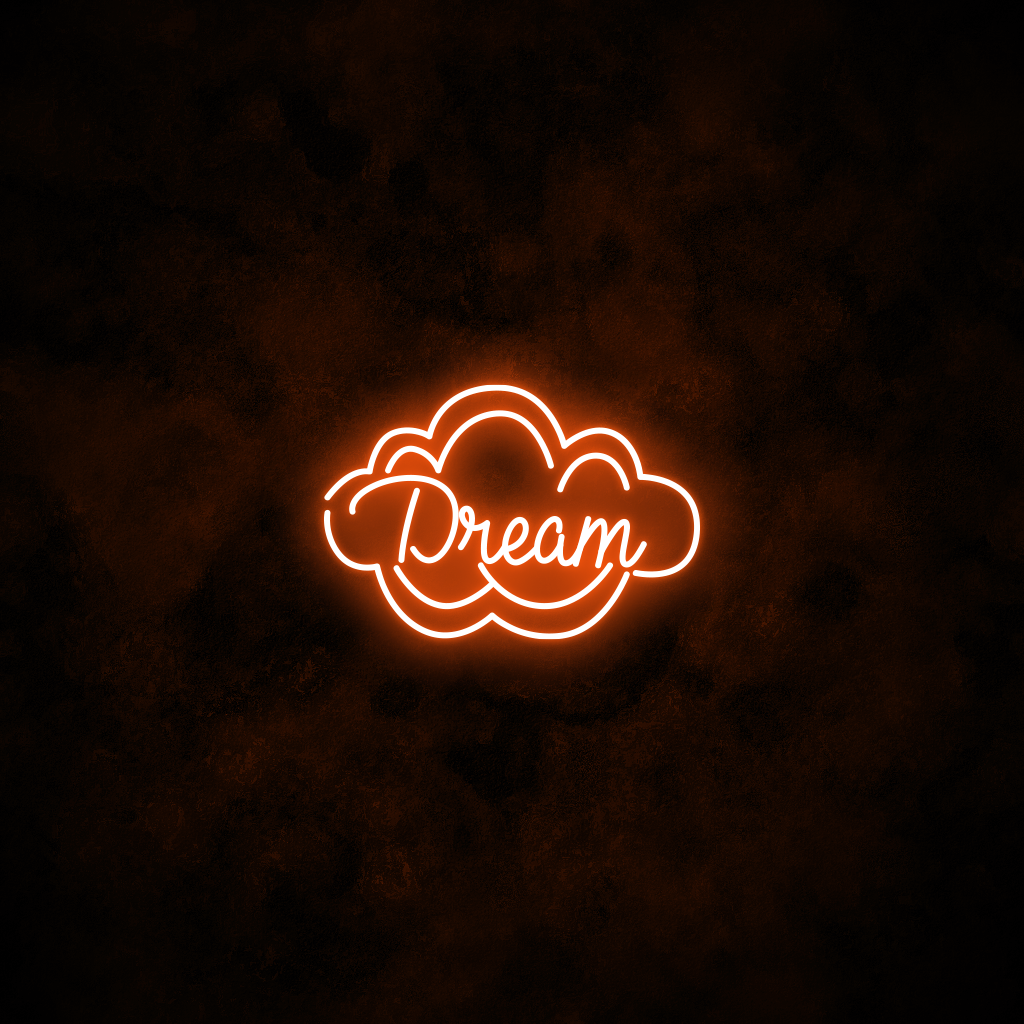 "Dream Cloud" Neon Sign
