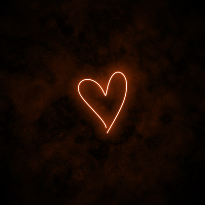 "Heart" Neon Sign