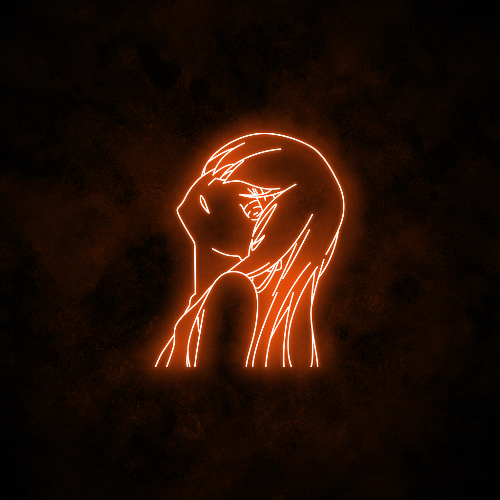 "Anime Girl" Neon Sign