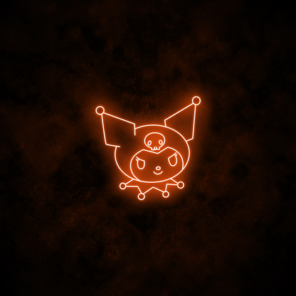"Kuromi" Neon Sign