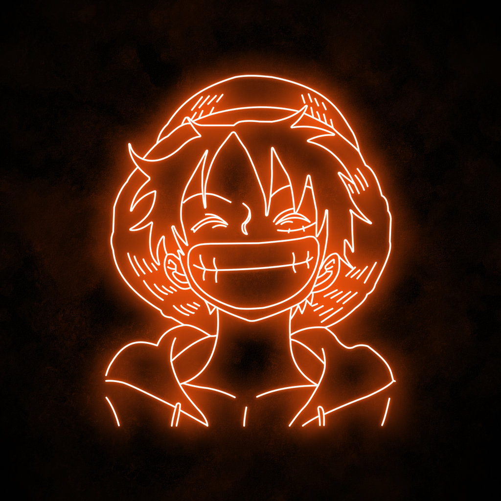 "Luffy" Neon Sign