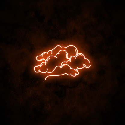 "Clouds" Neon Sign