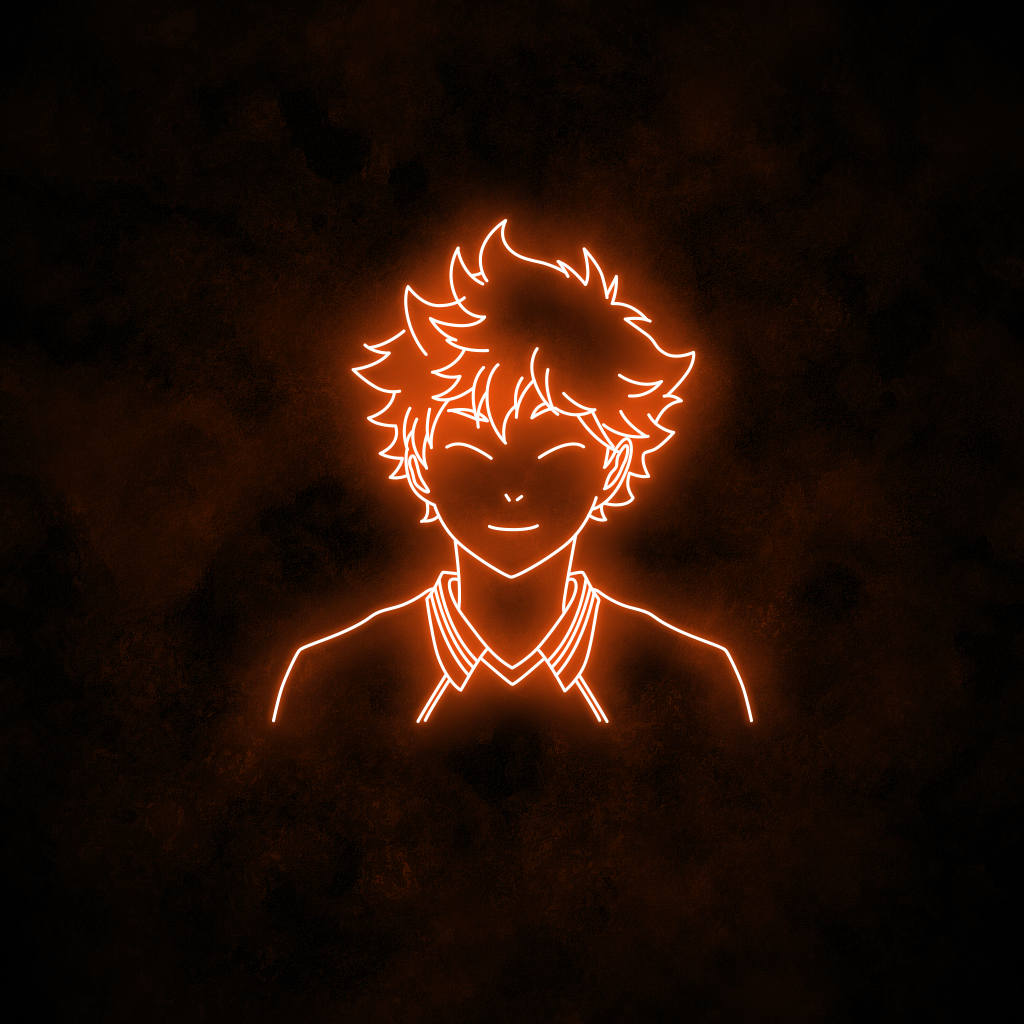 "Shoyo Hinata" Neon Sign