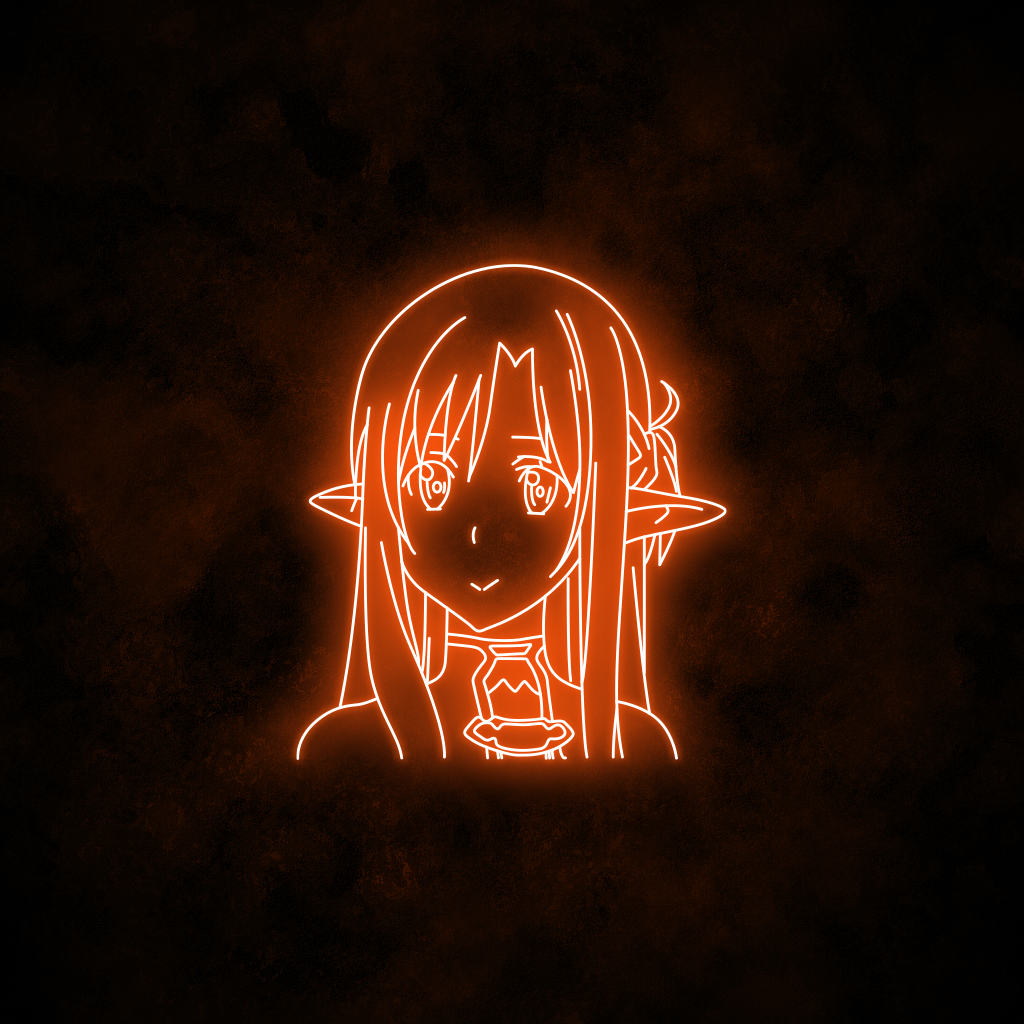 "Asuna" Neon Sign
