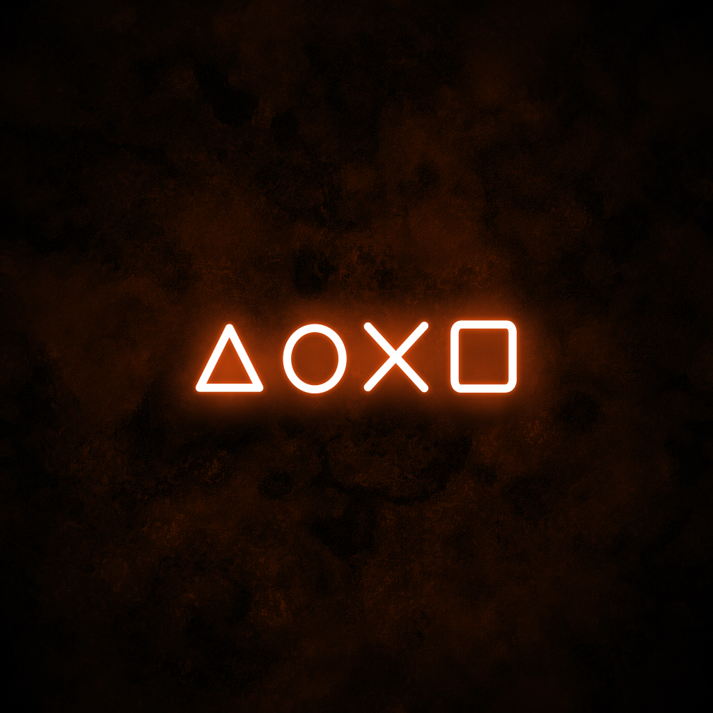 "Playstation" Neon Sign