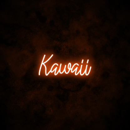 "Kawaii" Neon Sign