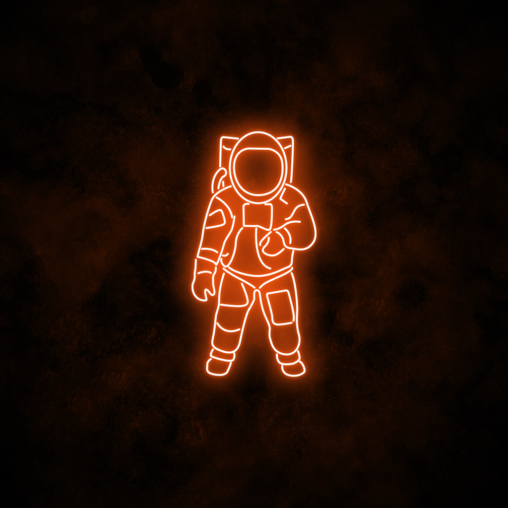 "Astronaut" Neon Sign