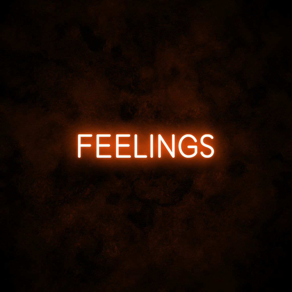 "FEELINGS" Neon Sign