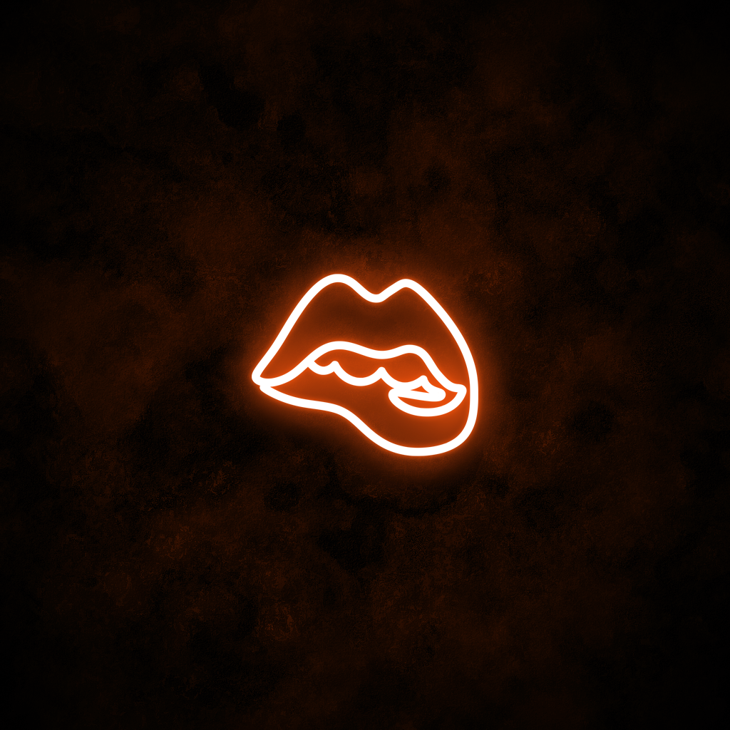 "Lips" Neon Sign