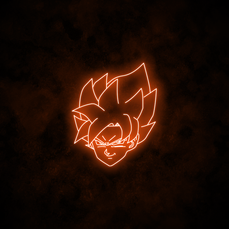 "Goku" Neon Sign