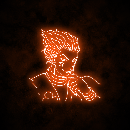 "Hisoka" Neon Sign