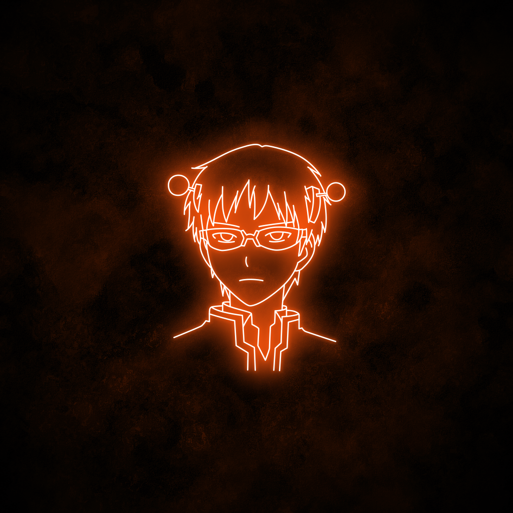 "Saiki K" Neon Sign