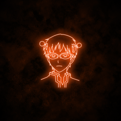 "Saiki K" Neon Sign
