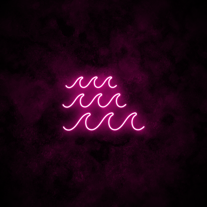 "Wave" Neon Sign
