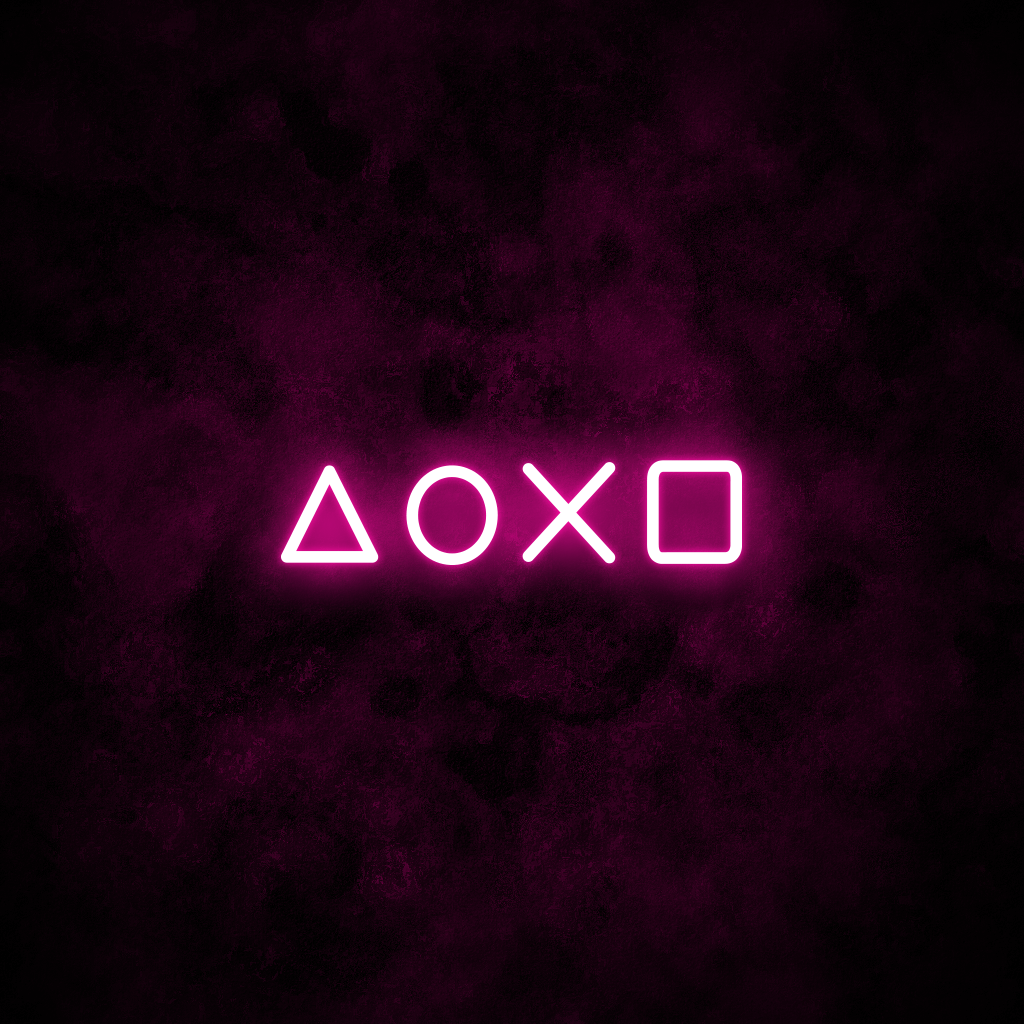 "Playstation" Neon Sign