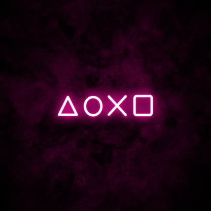 "Playstation" Neon Sign