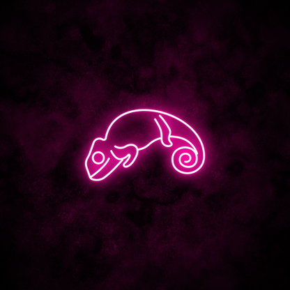 "Chameleon" Neon Sign
