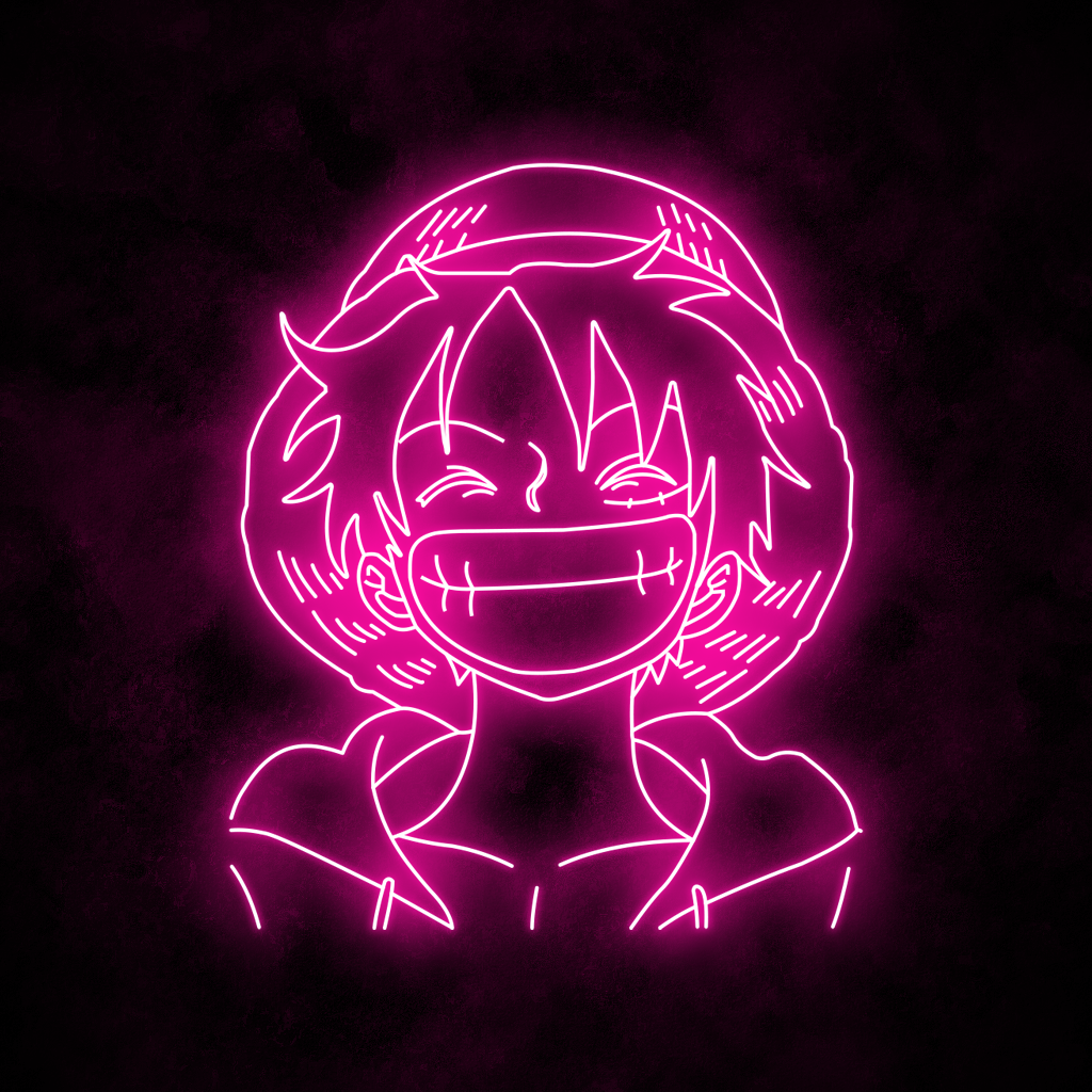 "Luffy" Neon Sign
