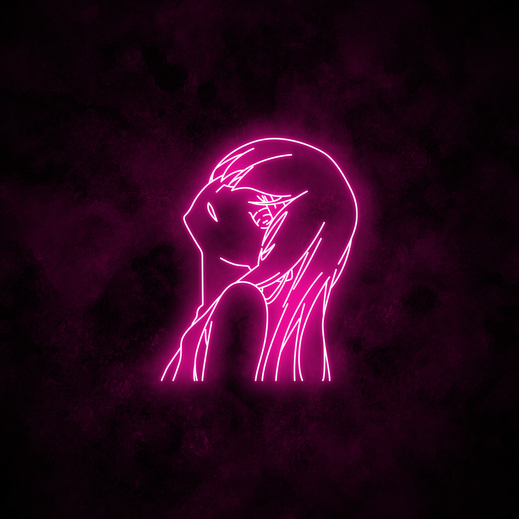 "Anime Girl" Neon Sign