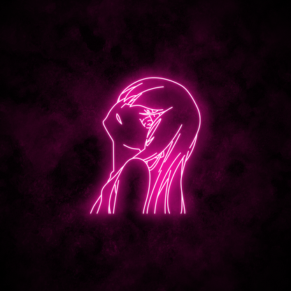 "Anime Girl" Neon Sign