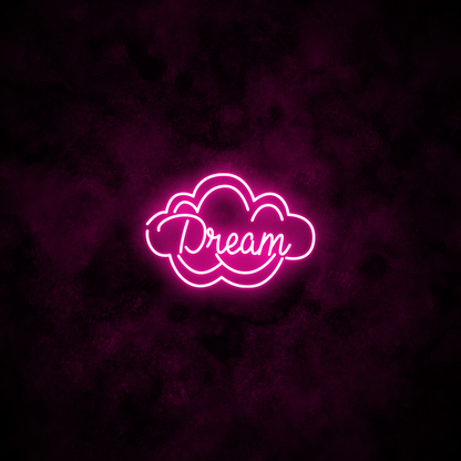 "Dream Cloud" Neon Sign