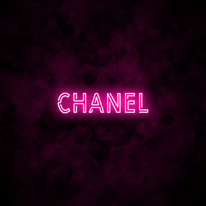 "CHANEL" Neon Sign