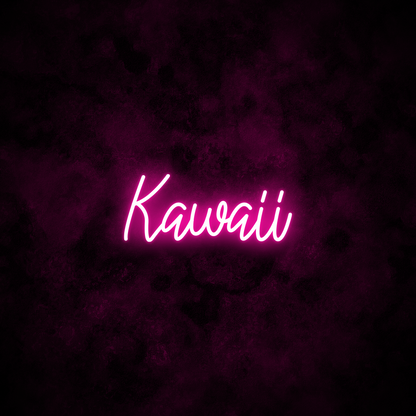 "Kawaii" Neon Sign