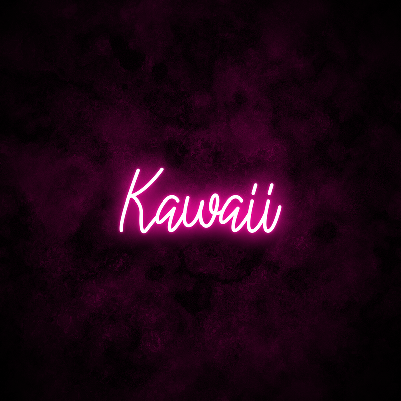 "Kawaii" Neon Sign