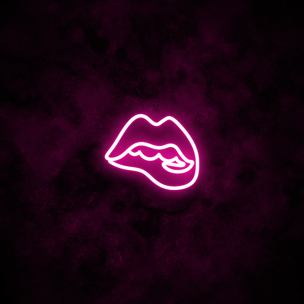 "Lips" Neon Sign