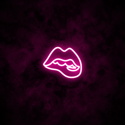 "Lips" Neon Sign