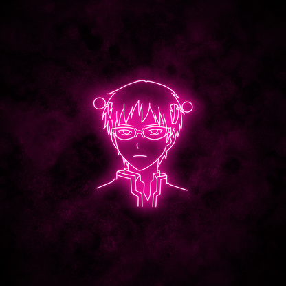 "Saiki K" Neon Sign