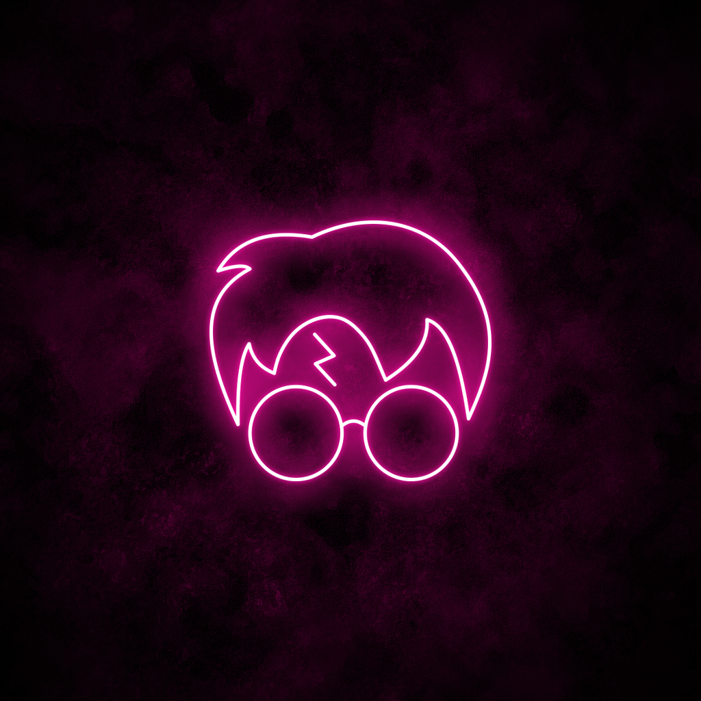 "Harry Potter" Neon Sign