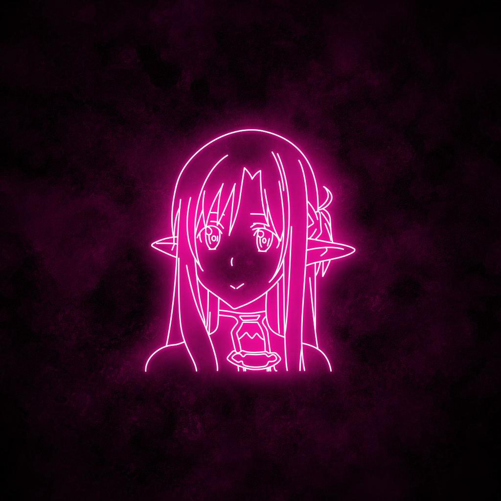 "Asuna" Neon Sign
