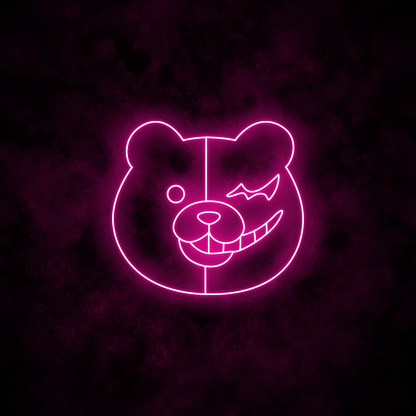"Monokuma" Neon Sign