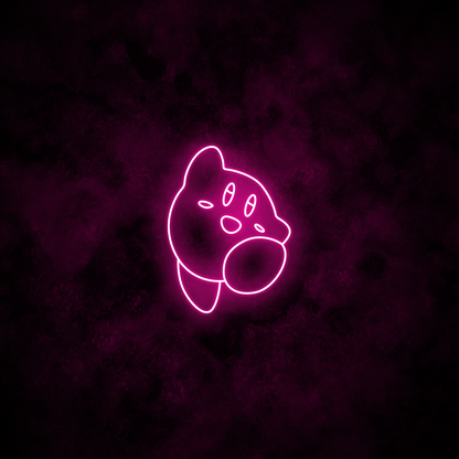 "Kirby" Neon Sign