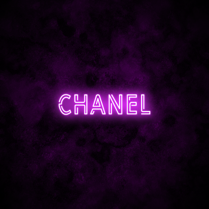 "CHANEL" Neon Sign