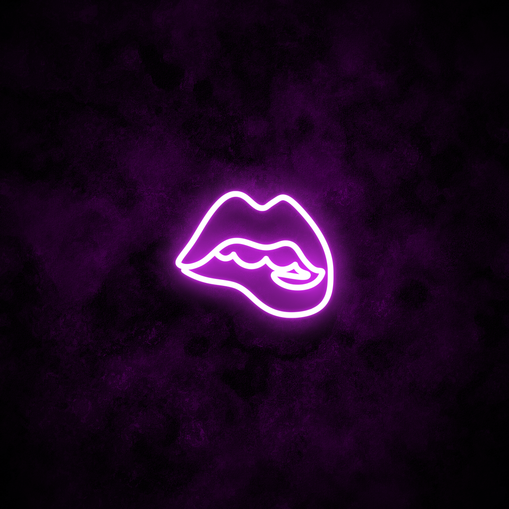 "Lips" Neon Sign