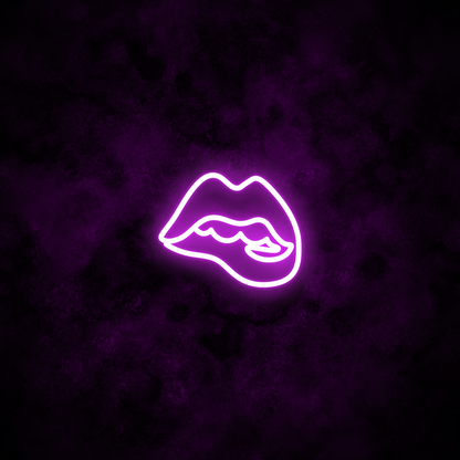 "Lips" Neon Sign