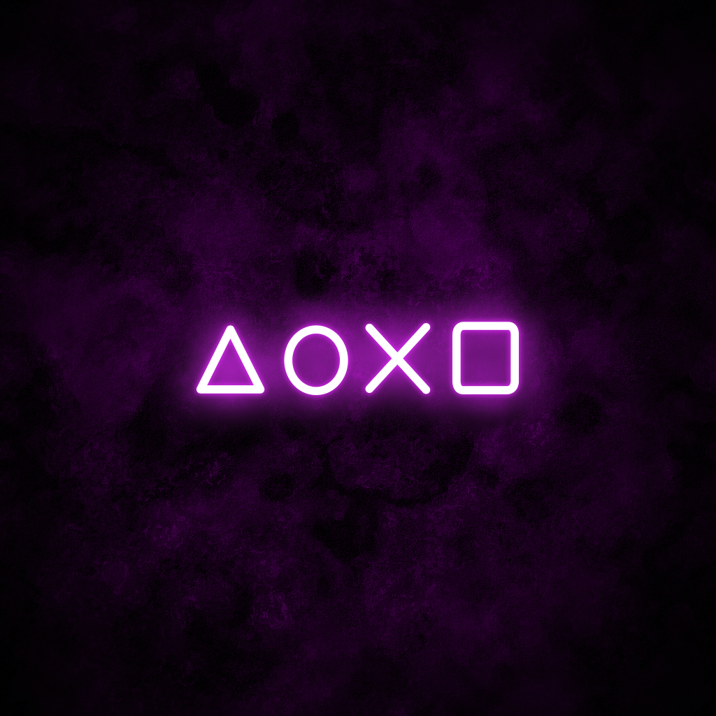 "Playstation" Neon Sign