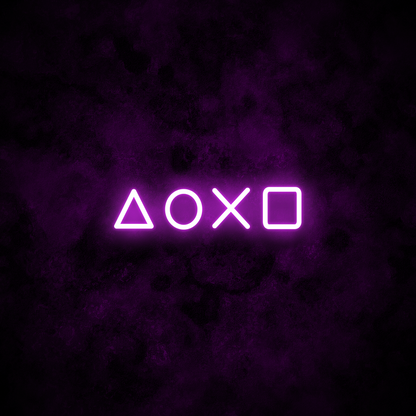 "Playstation" Neon Sign