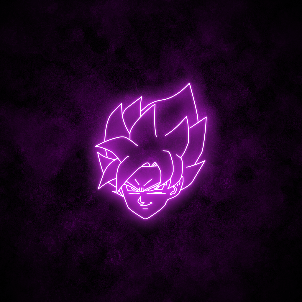 "Goku" Neon Sign