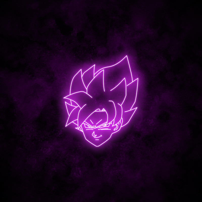 "Goku" Neon Sign